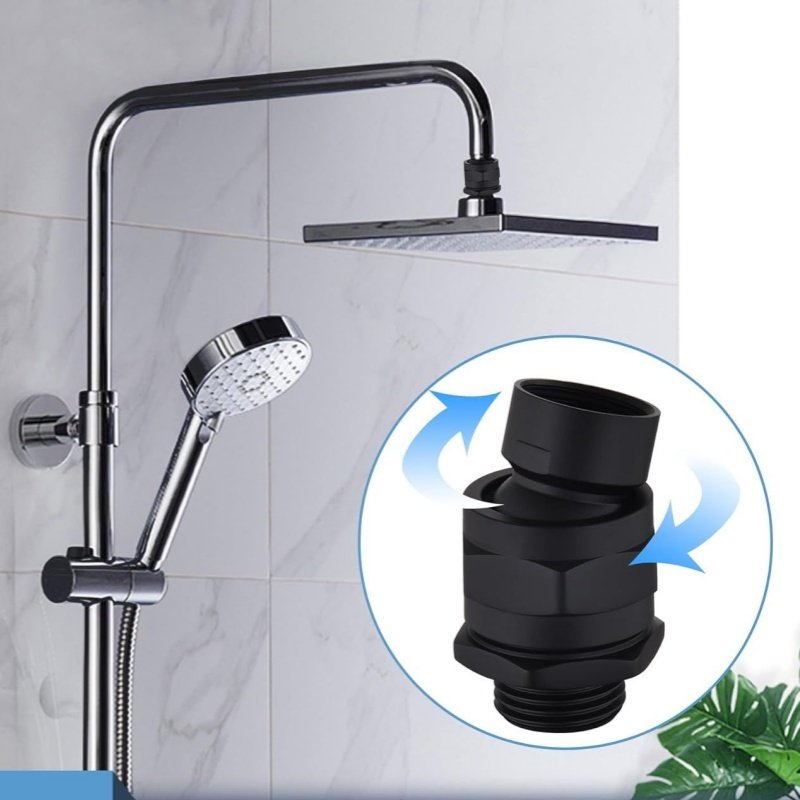 Customized Solid Brass Adjustable Shower Arm Connector Ceiling Shower Head Rainfall Filtered Shower Head